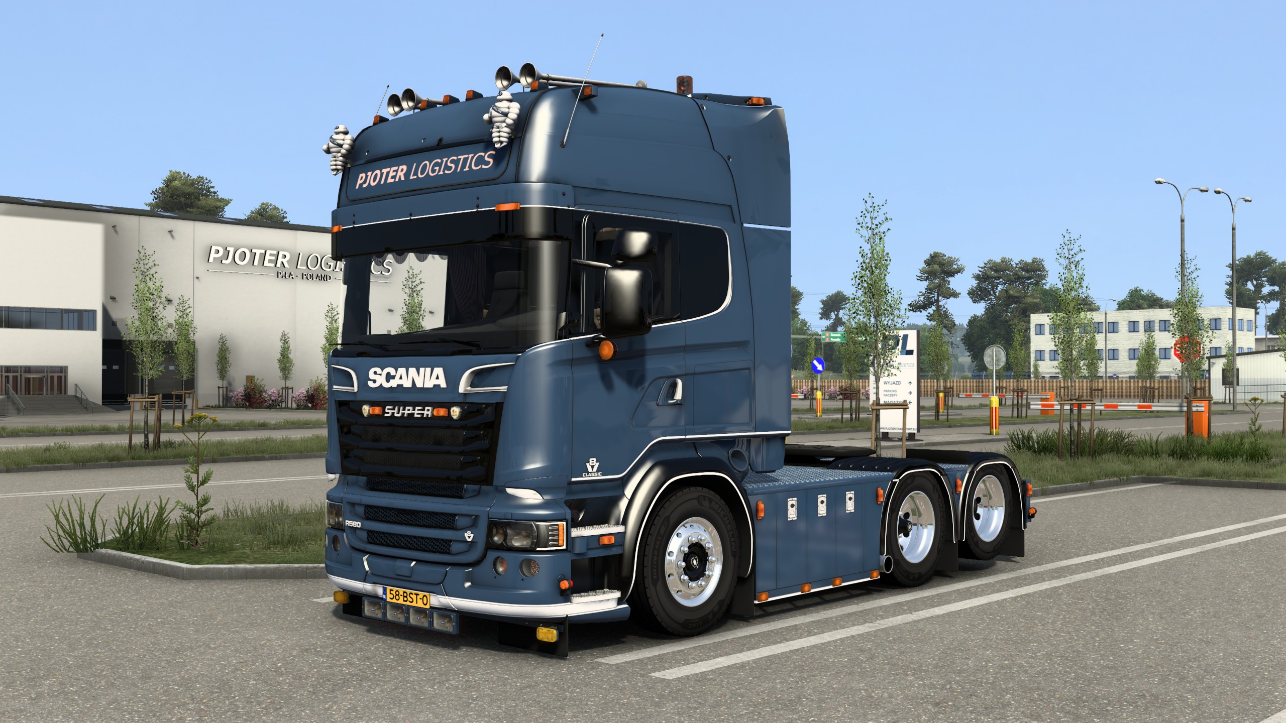 Scania R580 V8 Streamline Boogie